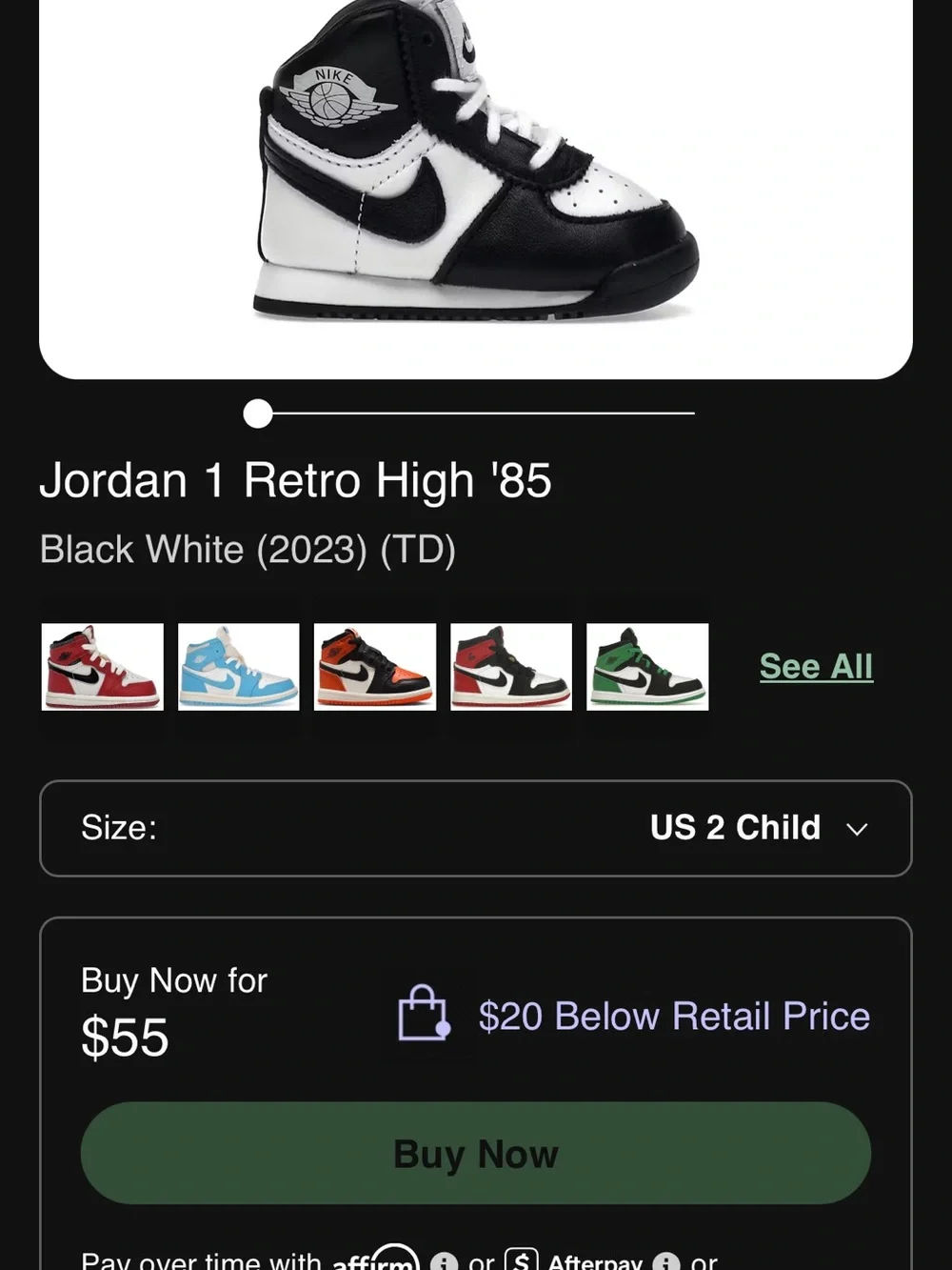 Nike authentic high